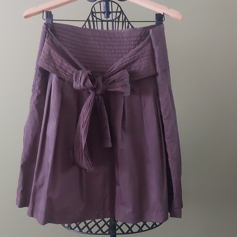 Reserved, Size 42/10 Chocolate A-Line Skirt